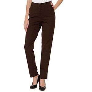 BOGO🧨Luisa Spagnoli ONDINA dark-brown ankle grazer pants
